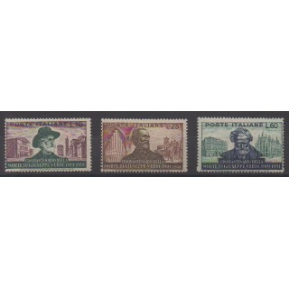 Acheter cette série de timbres d'Italie de l'année 1951 (No 615/617).