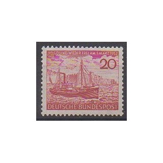 Acheter ce timbre de l'Allemagne occidentale (RFA) de l'année 1952 (No 37).