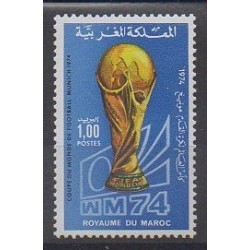 Maroc - 1974 - No 710 - Coupe du monde de football