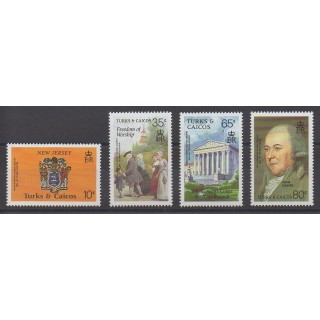 Buy this set of stamps of Turks and Caicos  Islands of the year 1987 (Nb 773/776).