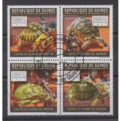 Guinea - 2011 - Nb 5562/5565 - Turtles - Used