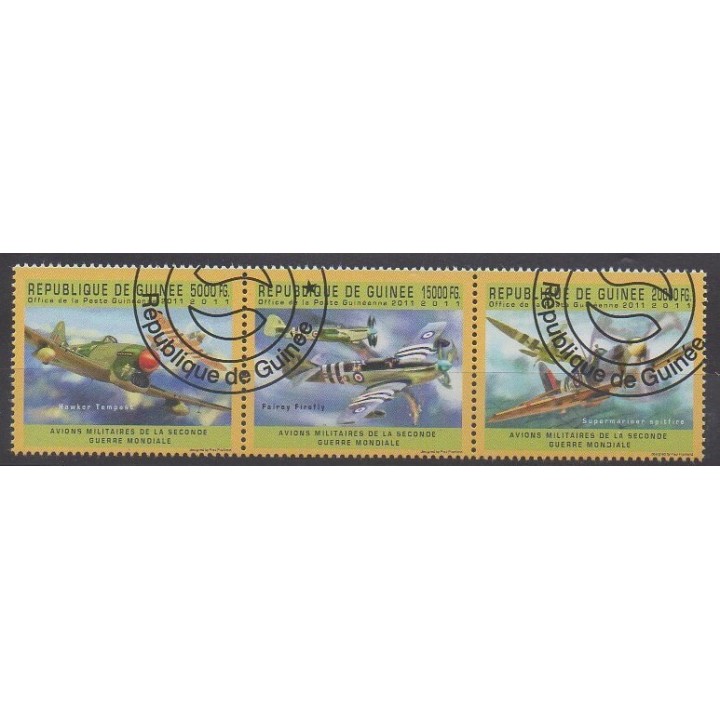 Buy this set of stamps of Guinea of the year 2011 (Nb 6163/6165). - Used