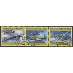 Guinée - 2011 - No 6154/6156 - Aviation - Seconde Guerre Mondiale - Oblitérés