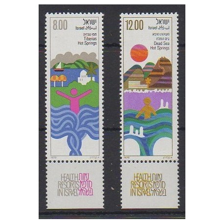 Israël - 1979 - No 744/745 - Santé ou Croix-Rouge