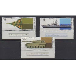Israël - 1983 - No 890/892 - Histoire militaire