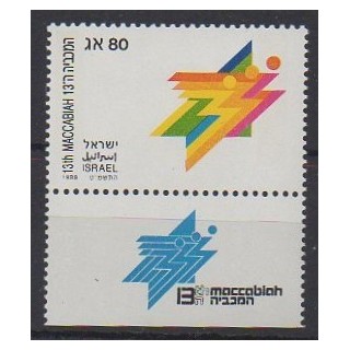 Acheter ce timbre d'Israël de l'année 1989 (No 1070).