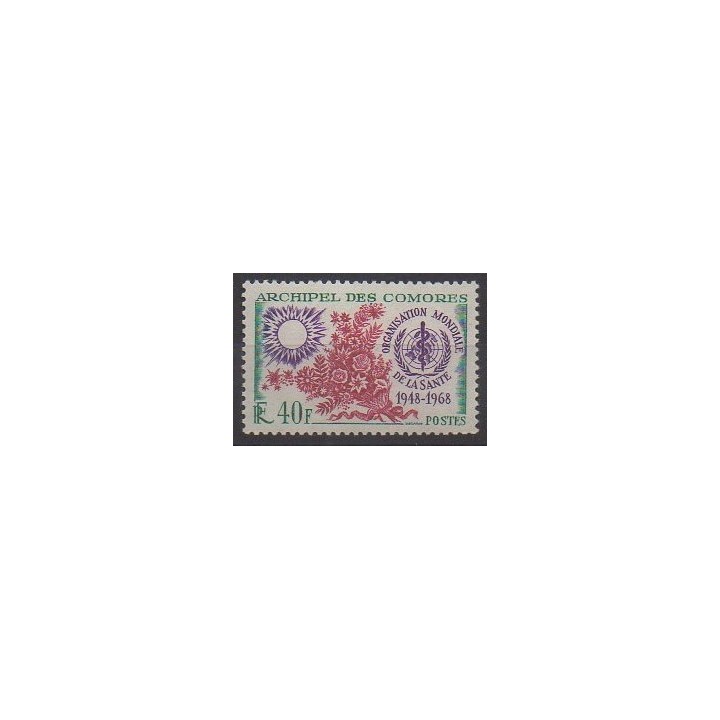 Acheter ce timbre des Comores de l'année 1968 (No 46).