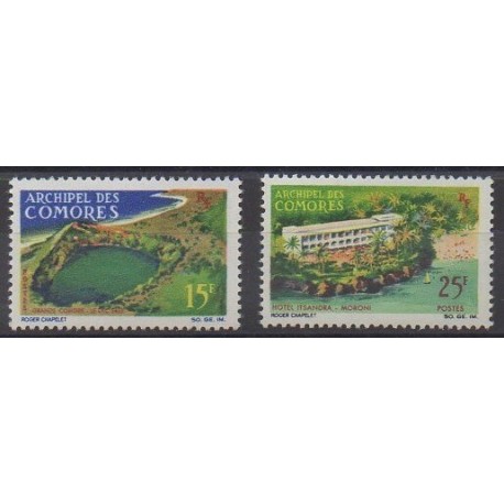 Comores - 1967 - No 39/40 - Sites