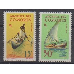 Comoros - Post - 1964 - Nb 33/34 - Boats