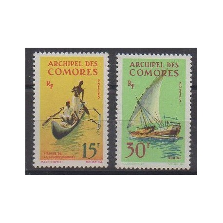 Comores - 1964 - No 33/34 - Navigation