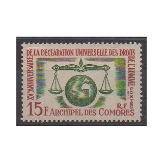 Acheter ce timbre des Comores de l'année 1963 (No 28).