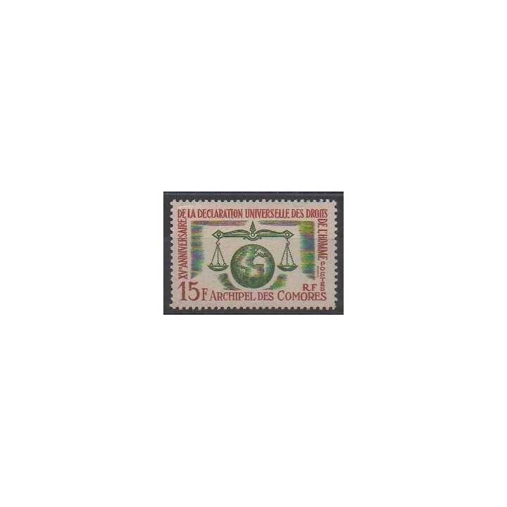 Acheter ce timbre des Comores de l'année 1963 (No 28).