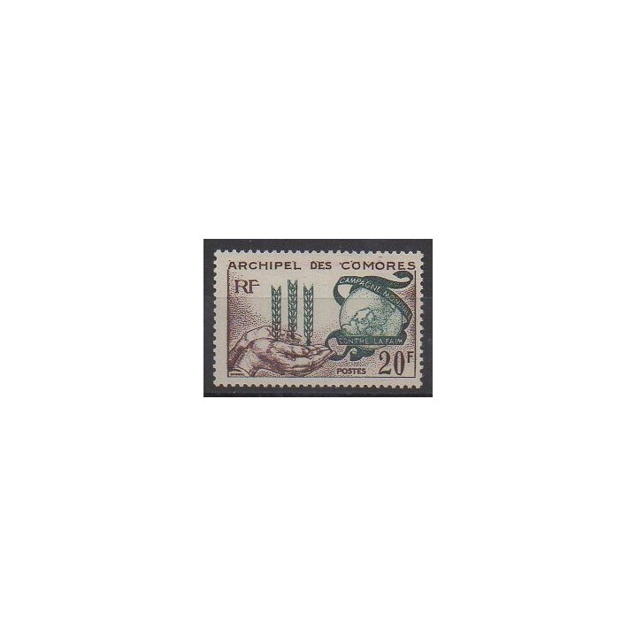 Acheter ce timbre des Comores de l'année 1963 (No 26).