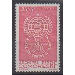 Comores - 1962 - No 25 - Santé ou Croix-Rouge
