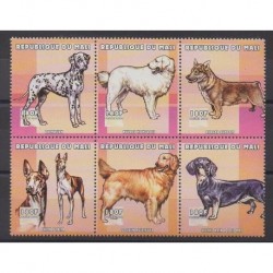 Mali - 2000 - Nb 1766/1771 - Dogs