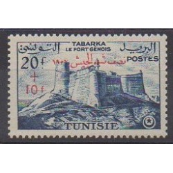 Tunisia - 1957 - Nb 447 - Castles