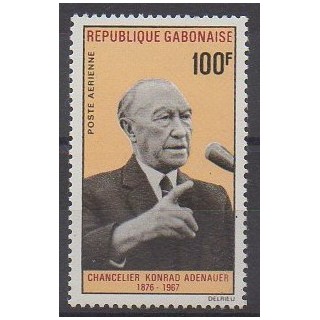 Acheter ce timbre du Gabon de l'année 1968 (No PA65).