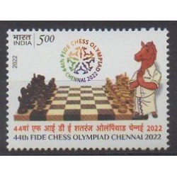 Inde - 2022 - No 3486 - Échecs