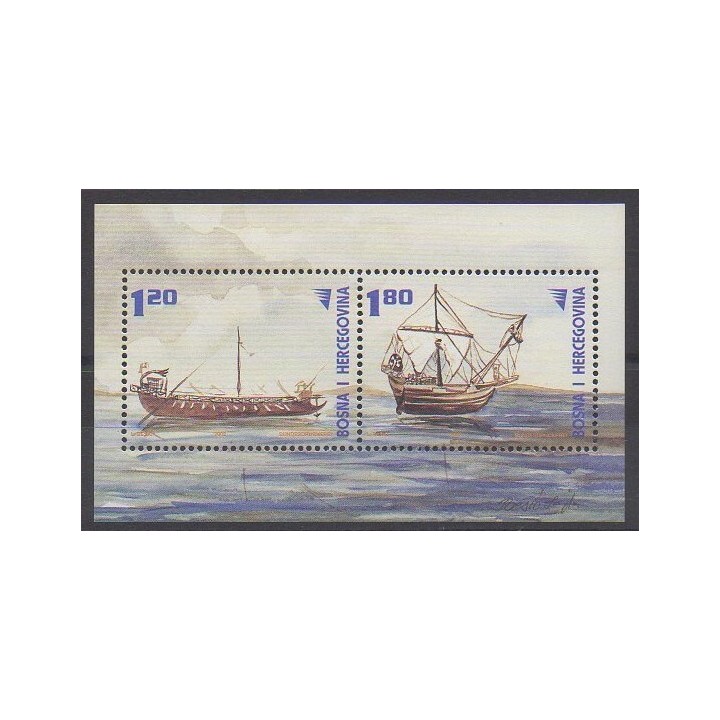 Acheter ce bloc-feuillet de Bosnie-Herzégovine de l'année 2002 (No BF17).