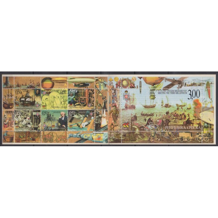Acheter ce carnet de Bosnie-Herzégovine République Serbe de l'année 2000 (No C172).