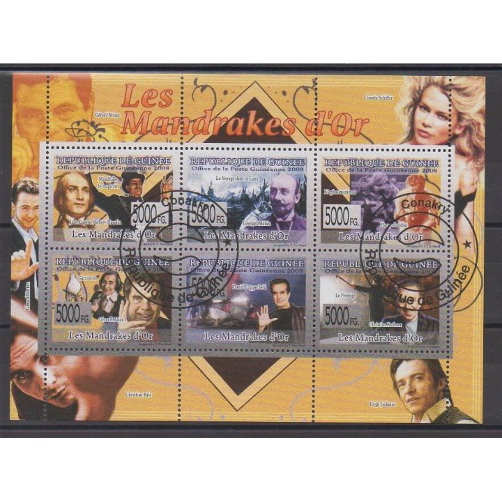 Acheter cette série de timbres de Guinée de l'année 2008 (No 3834/3839). - Oblitéré