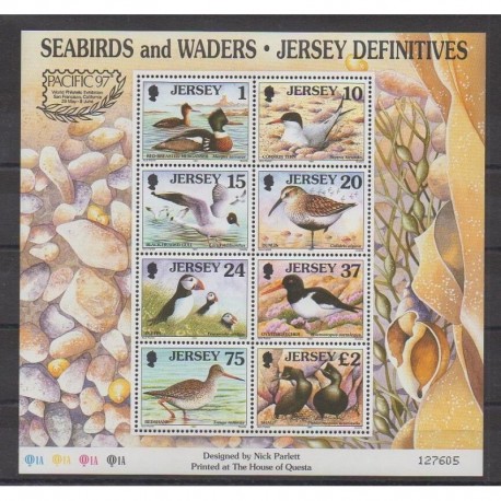 Jersey - 1997 - No BF18 - Oiseaux