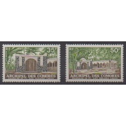 Comores - 1974 - No 89/90 - Monuments