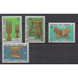 Comores - 1974 - No 91/94 - Artisanat ou métiers