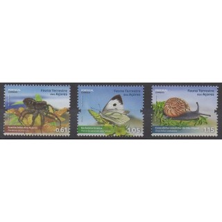 Acheter cette série de timbres du Portugal (Açores) de l'année 2023 (No 649/651).