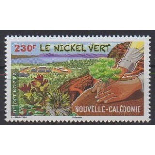 Acheter ce timbre de Nouvelle-Calédonie de l'année 2023 (Le Nickel vert).