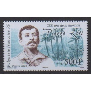 Buy this stamp of Polynesia of the year 2023 (Pierre Loti).