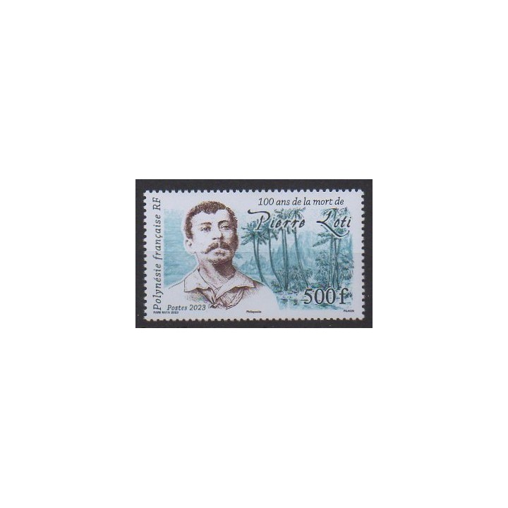 Acheter ce timbre de Polynésie de l'année 2023 (Pierre Loti).