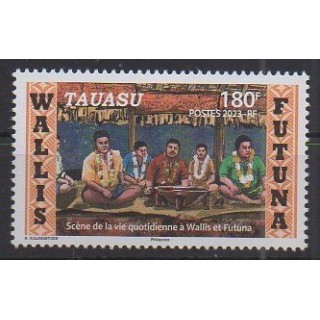 Acheter ce timbre de Wallis et Futuna de l'année 2023 (Tauasu).