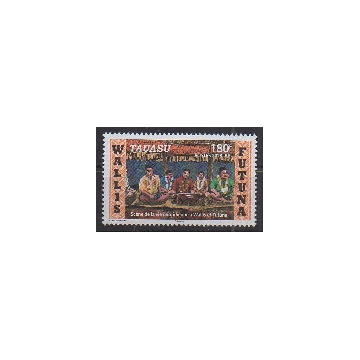 Buy this stamp of Wallis et Futuna of the year 2023 (Tauasu).