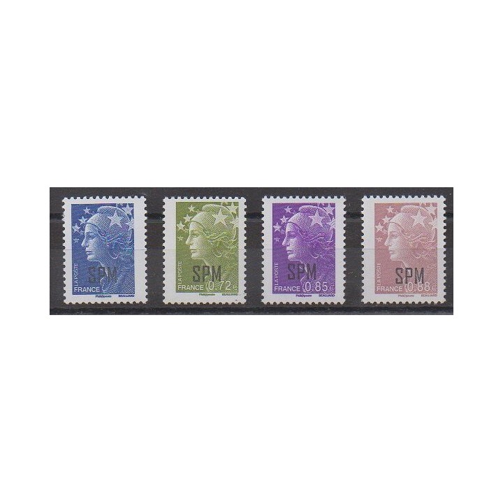 Acheter cette série de timbres de Saint-Pierre et Miquelon de l'année 2009 (No 941/944).