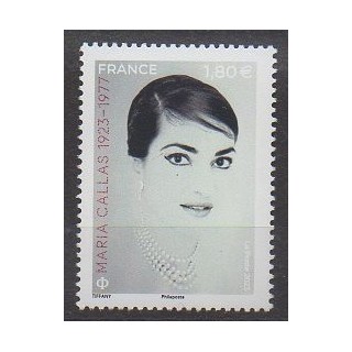 Acheter ce timbre de France de l'année 2023 (Maria Callas).