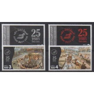 Acheter cette série de timbres des Emirats arabes unis de l'année 2008 (No 926/929).