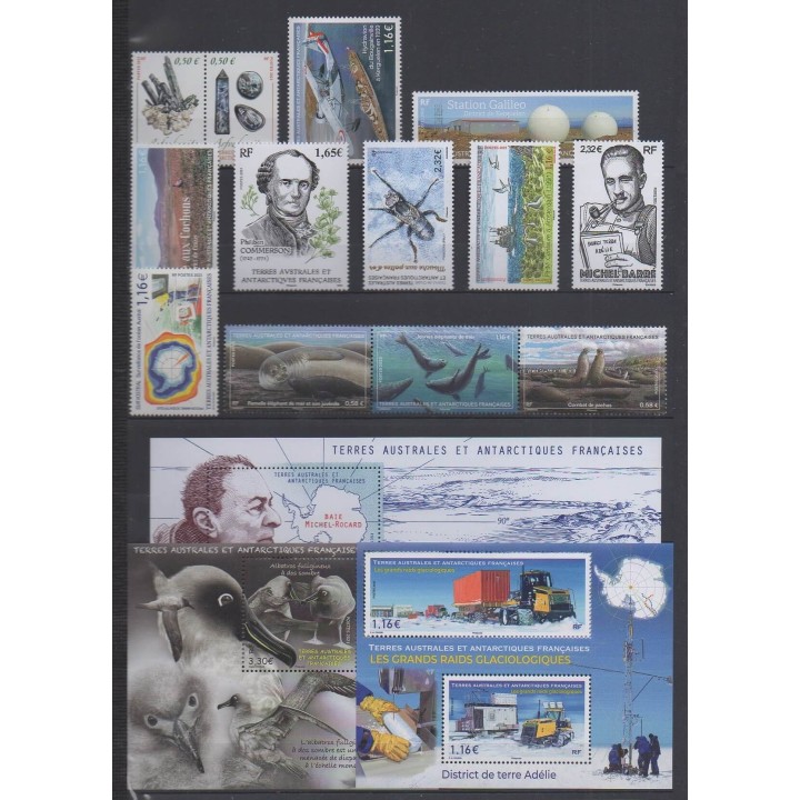 Acheter les timbres des TAAF de l'année 2023 (No 1024/1049).