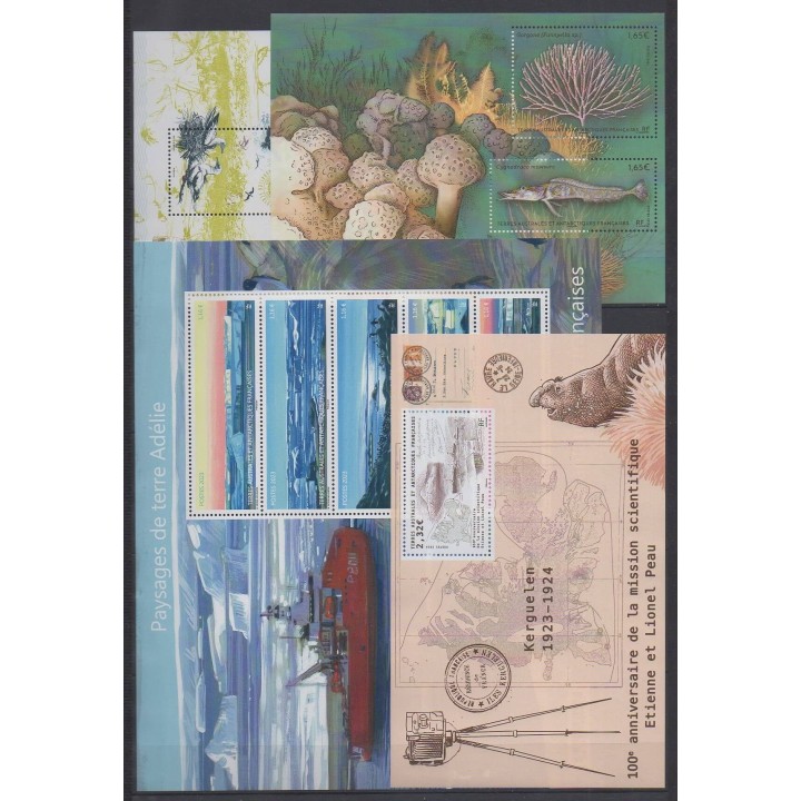 Acheter les timbres des TAAF de l'année 2023 (No 1024/1049).