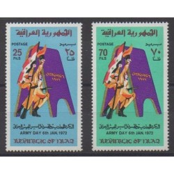 Irak - 1972 - No 662/663 - Histoire militaire