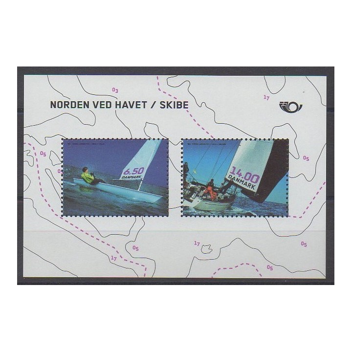 Buy this souvenir sheet  of Denmark of the year 2014 (Nb F1750).