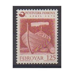 Faroe (Islands) - 1976 - Nb 15 - Boats