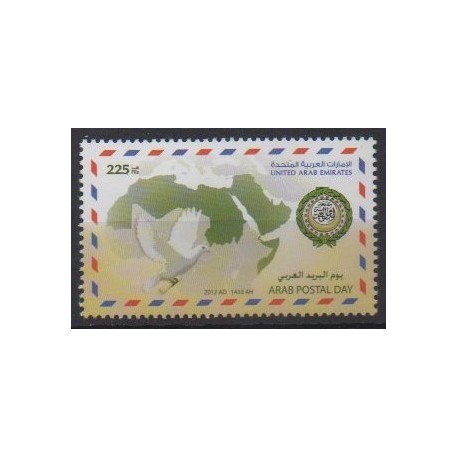 Emirats arabes unis - 2012 - No 1046 - Service postal