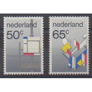 Buy this set of stamps of Netherlands of the year 1983 (Nb 1204/1205).