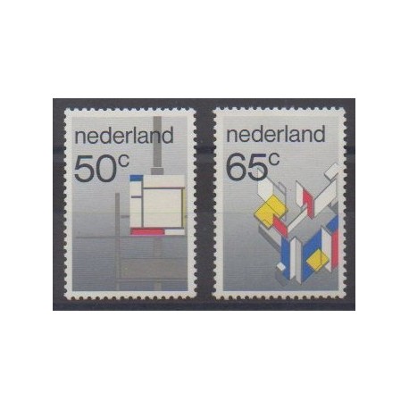 Pays-Bas - 1983 - No 1204/1205 - Art