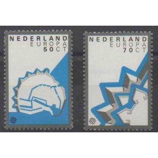 Buy this set of stamps of Netherlands of the year 1982 (Nb 1189/1190).