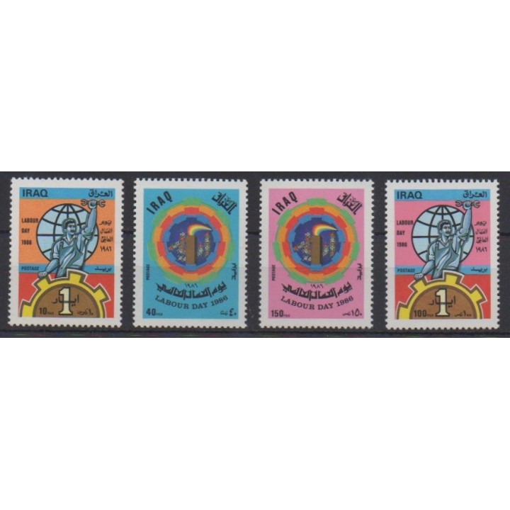 Buy this set of stamps of Iraq of the year 1986 (Nb 1191/1194).