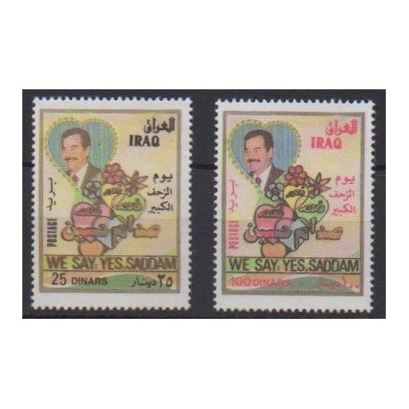 Iraq - 1997 - Nb 1408/1409