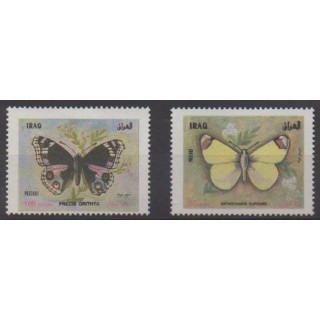 Acheter cette série de timbres d'Irak de l'année 1998 (No 1418/1419).