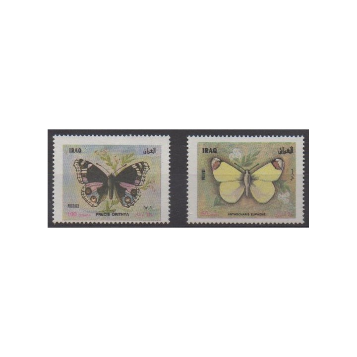 Buy this set of stamps of Iraq of the year 1998 (Nb 1418/1419).